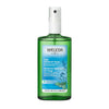 Front view of Weleda Spray Sage Deodorant showcasing its green bottle and white spray pump on a white background