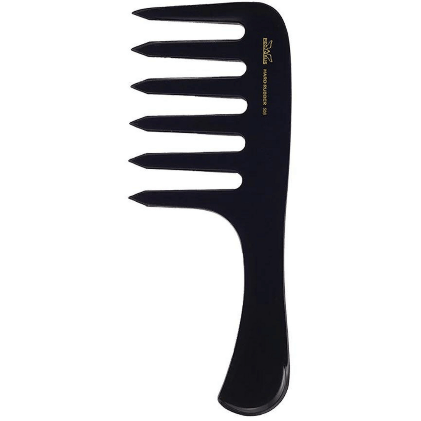 Primary Image of Wide Tooth 6.5 Inch Hard Rubber Comb
