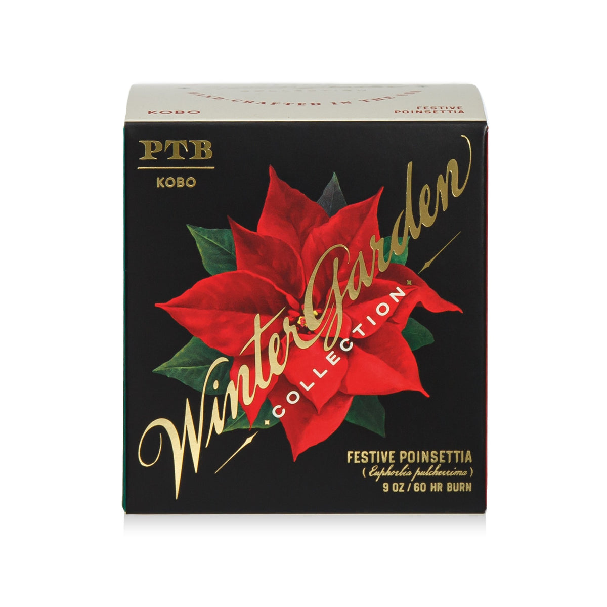Alternate image of KOBO Plant the Box Winter Garden Festive Poinsettia Candle