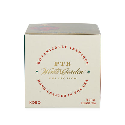 Alternate image of KOBO Plant the Box Winter Garden Festive Poinsettia Candle
