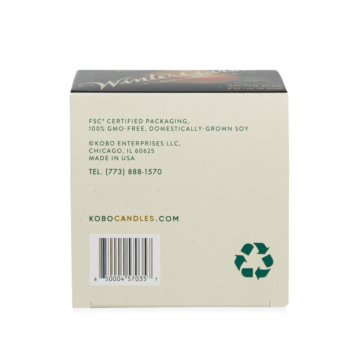 Alternate image of KOBO Plant the Box Winter Garden Golden Pear Candle
