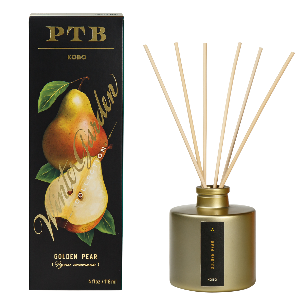 Primary image of KOBO Plant the Box Winter Garden Golden Pear Diffuser