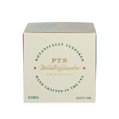 Alternate image of KOBO Plant the Box Winter Garden Rustic Pine Candle (9 oz)