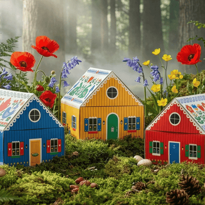 Alternate image of Kala Swedish Dream Yellow Tiny Living Matchbox Cottage 