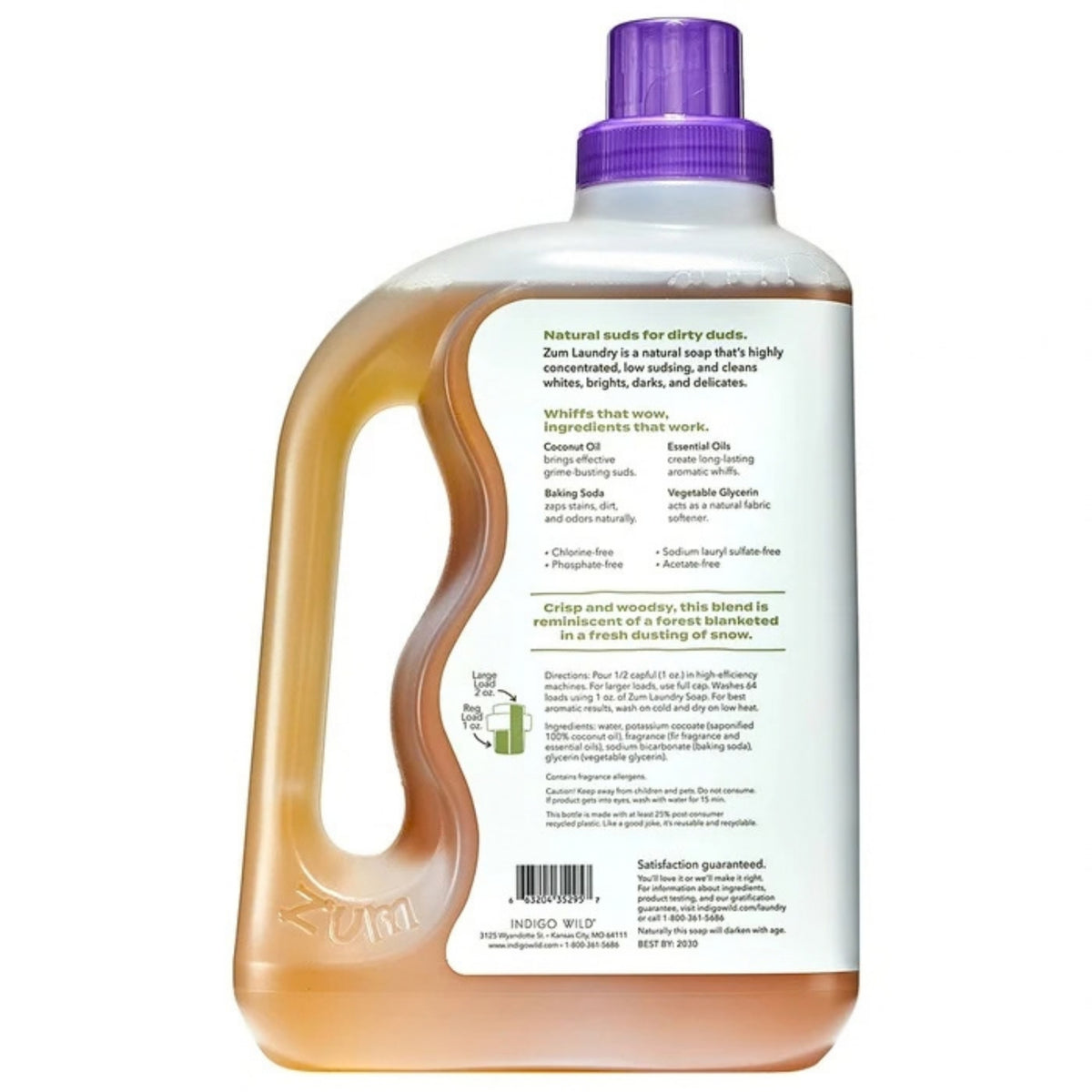 Alternate image of Zum Frosted Fir Laundry Soap