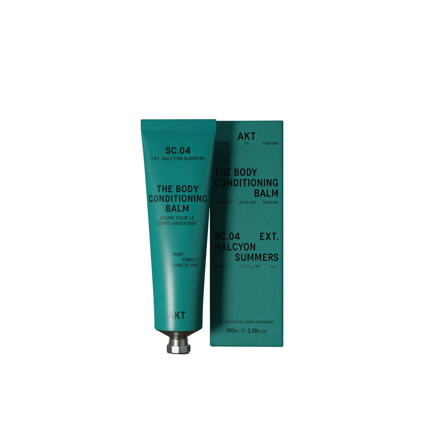 Primary Image of Sc.04 Halcyon Summers Body Conditioning Balm, green metal lotion tube