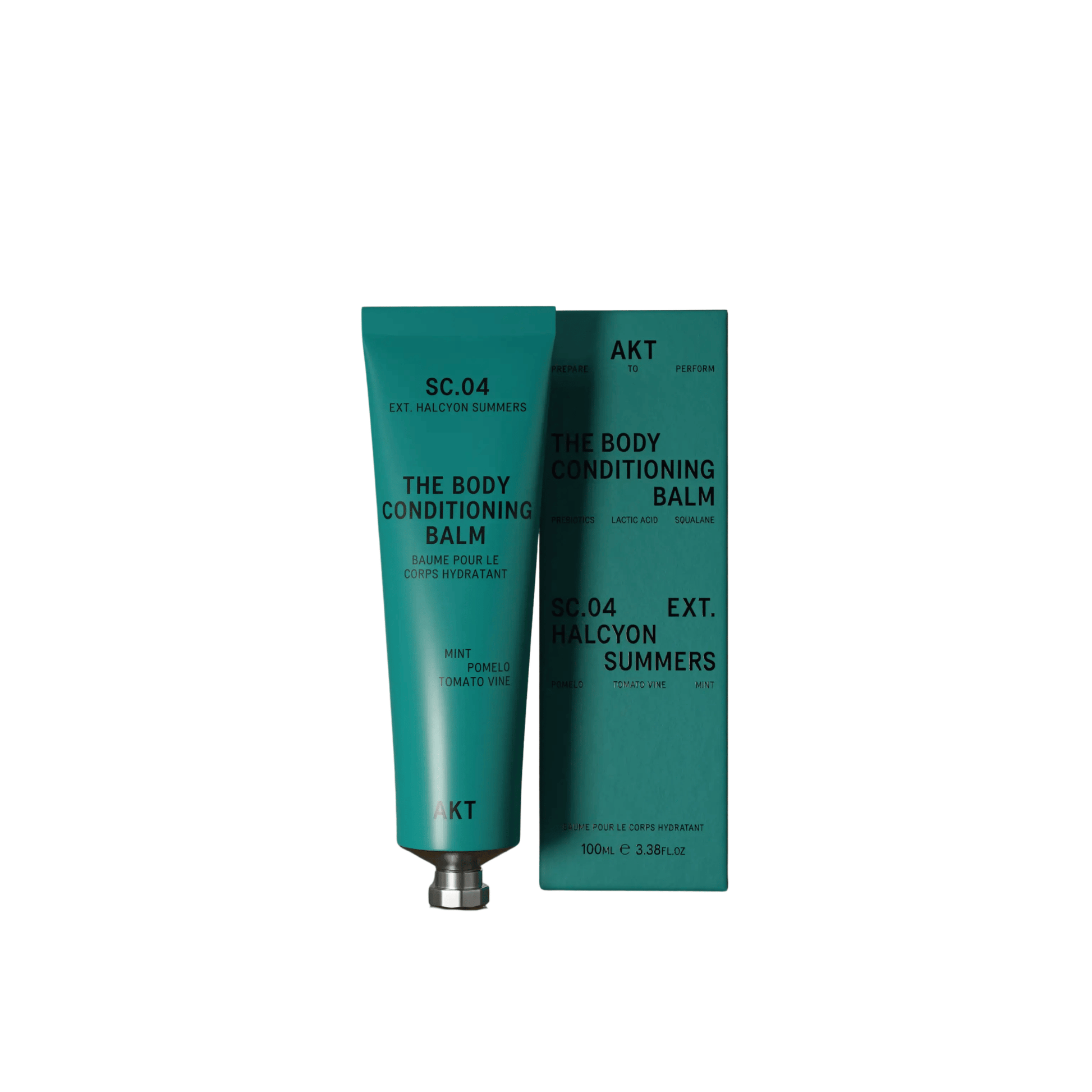 Primary Image of Sc.04 Halcyon Summers Body Conditioning Balm, green metal lotion tube