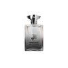 Front view of Amouage Reflection 45 Man Exceptional Extrait perfume bottle with black cap on a white background