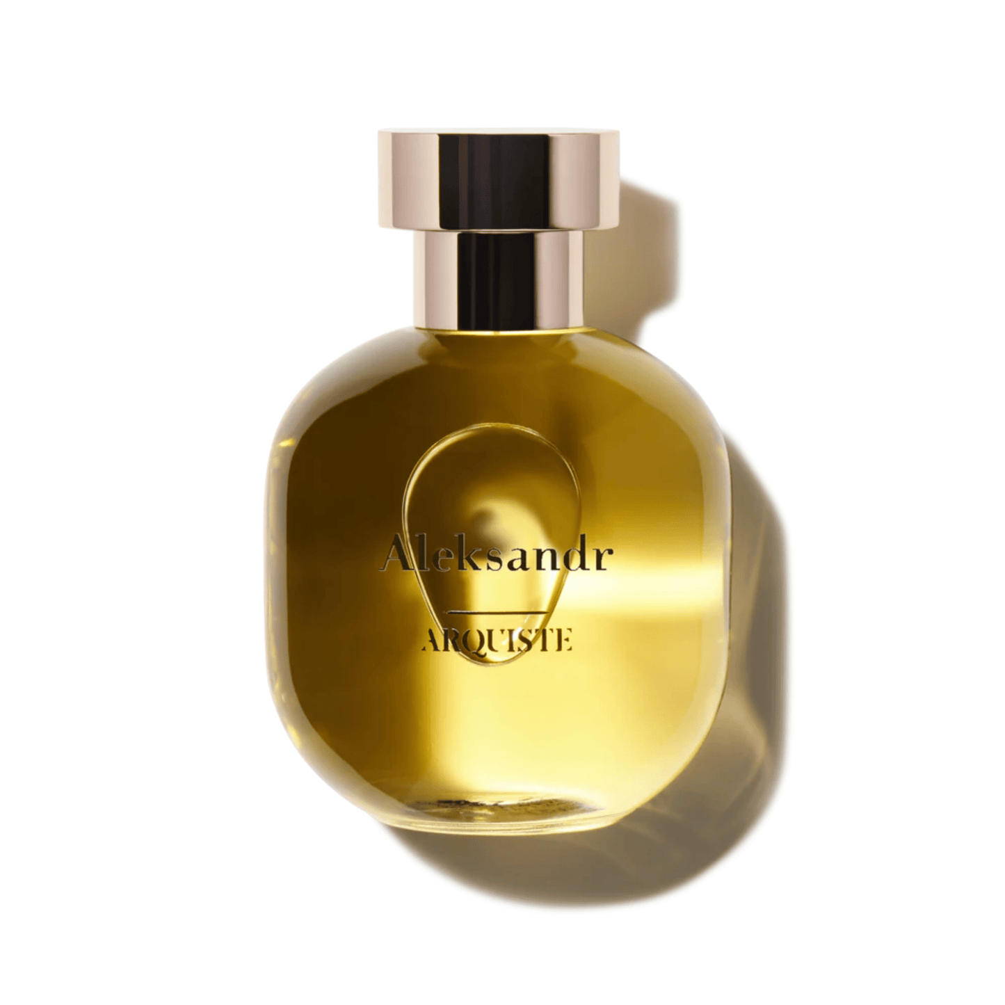 Primary Image of Aleksandr EDP, perfume bottle with gold cap