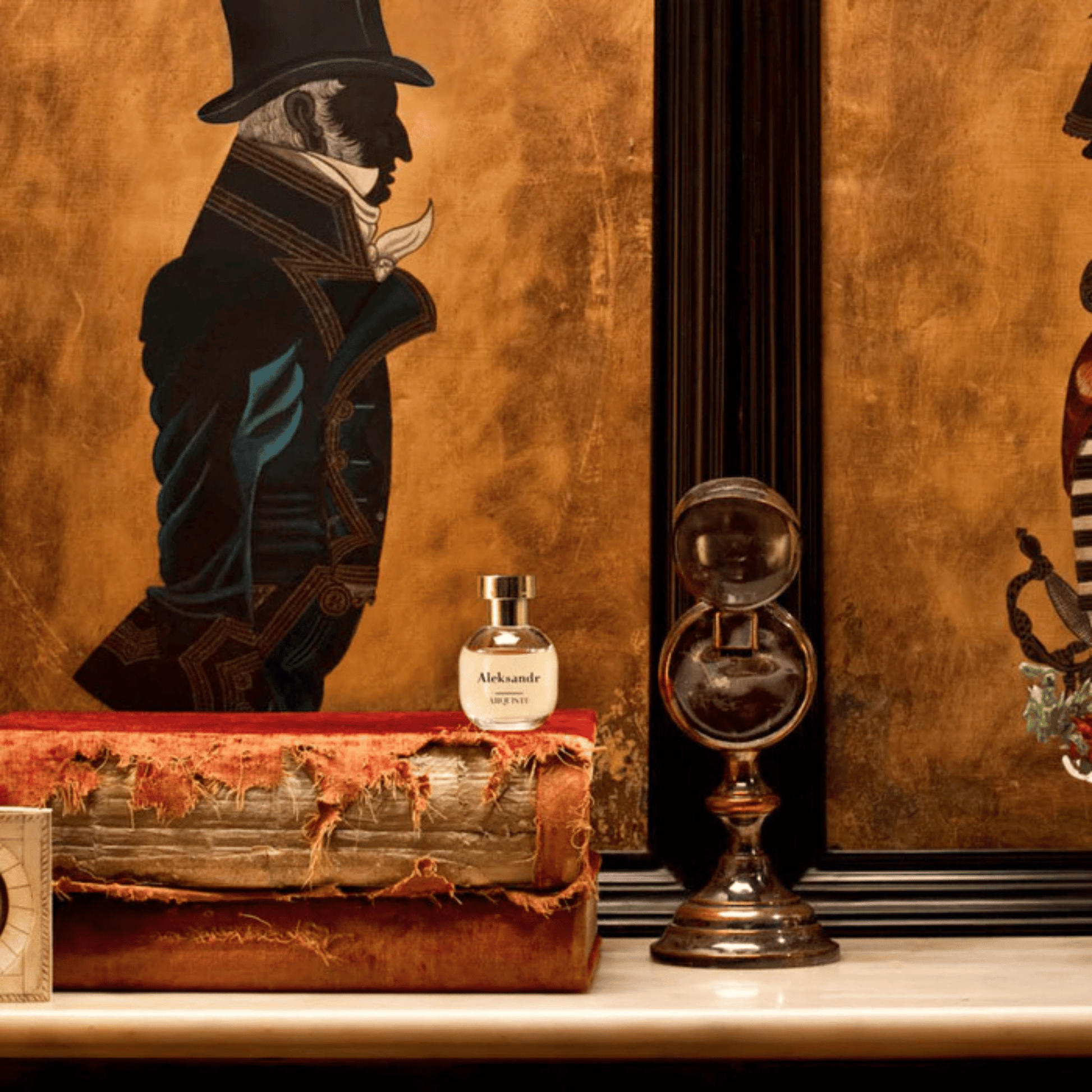 Alternate Image of Aleksandr EDP, perfume bottle with gold cap
