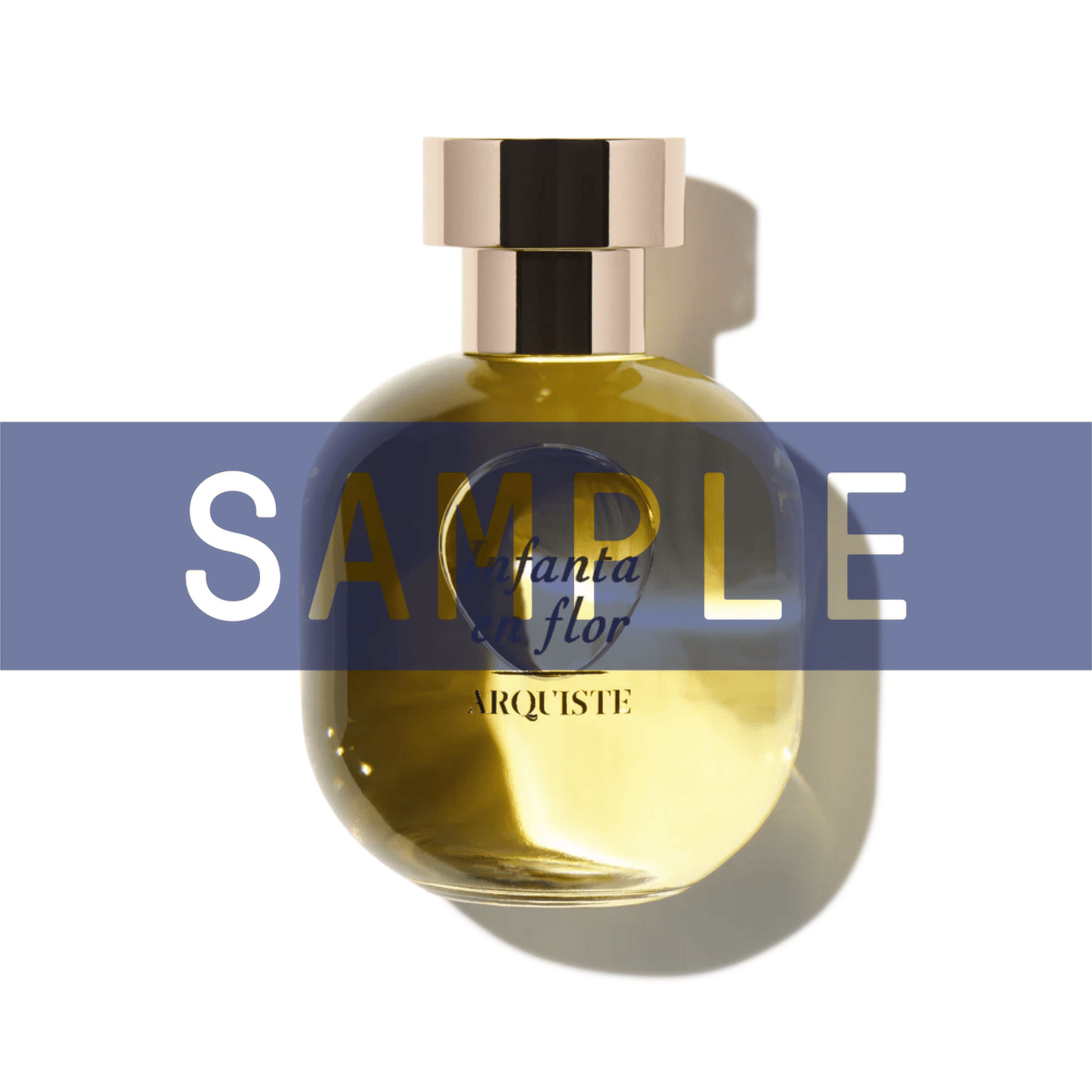 Primary Image of Sample - Infanta En Flor EDP, perfume bottle with gold cap with sample written over
