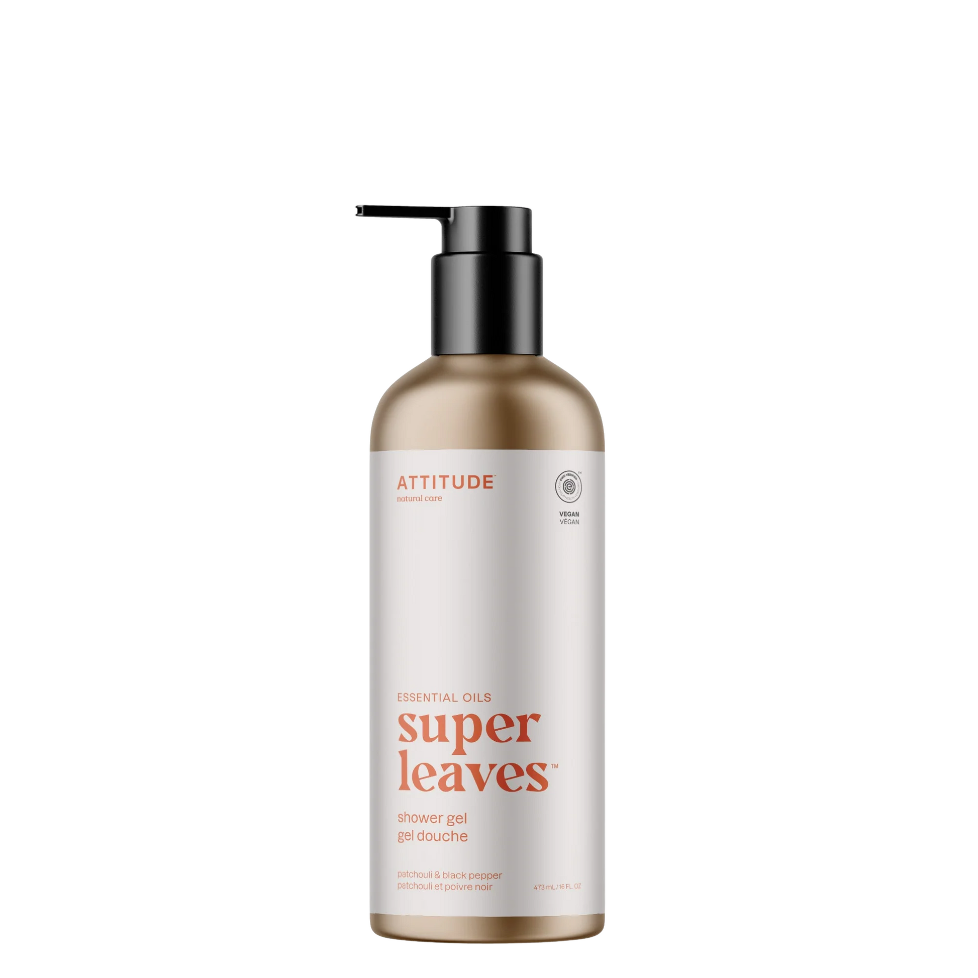 Primary Image of ATTITUDE Patchouli & Black Pepper Aluminum Bottle Shower Gel (16 oz)