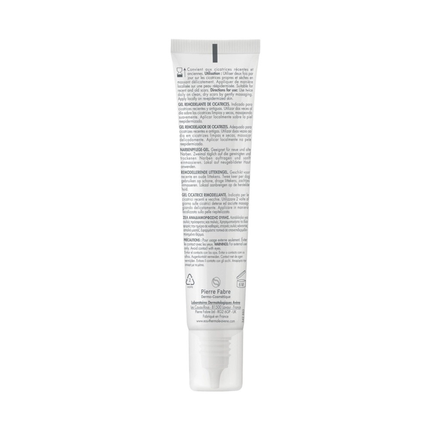 Alternate Image of Cicalfate+ Remodeling Scar Gel, white squeeze tube