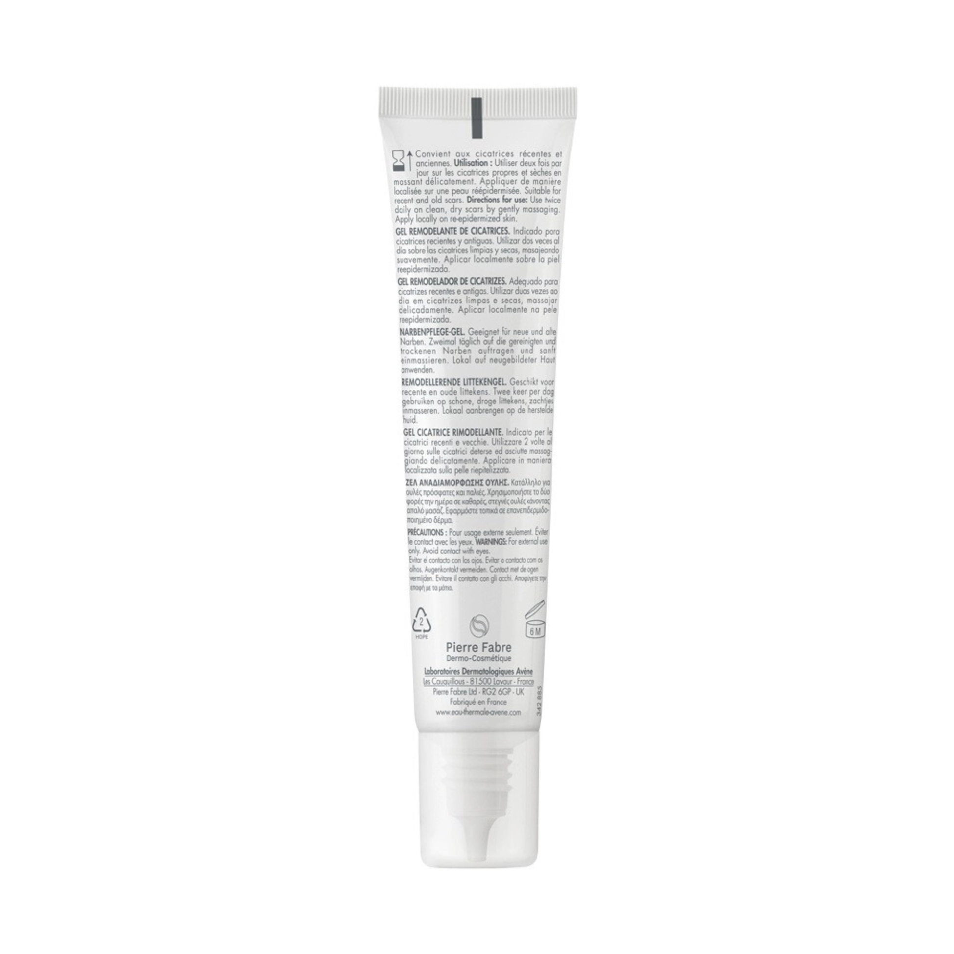 Alternate Image of Cicalfate+ Remodeling Scar Gel, white squeeze tube