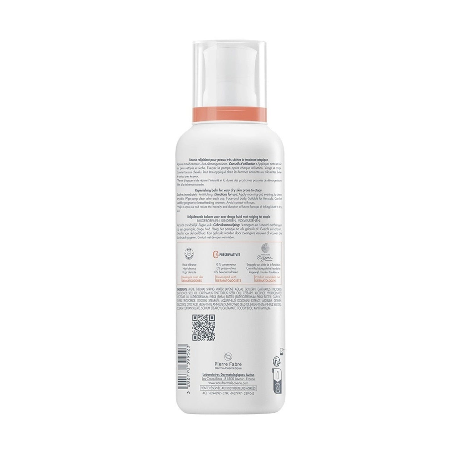 Alternate Image of XeraCalm A.D Replenishing Balm, white pump top bottle