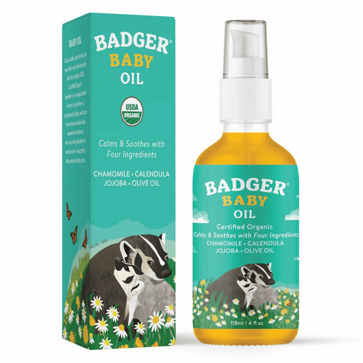 Primary Image of Badger Baby Oil