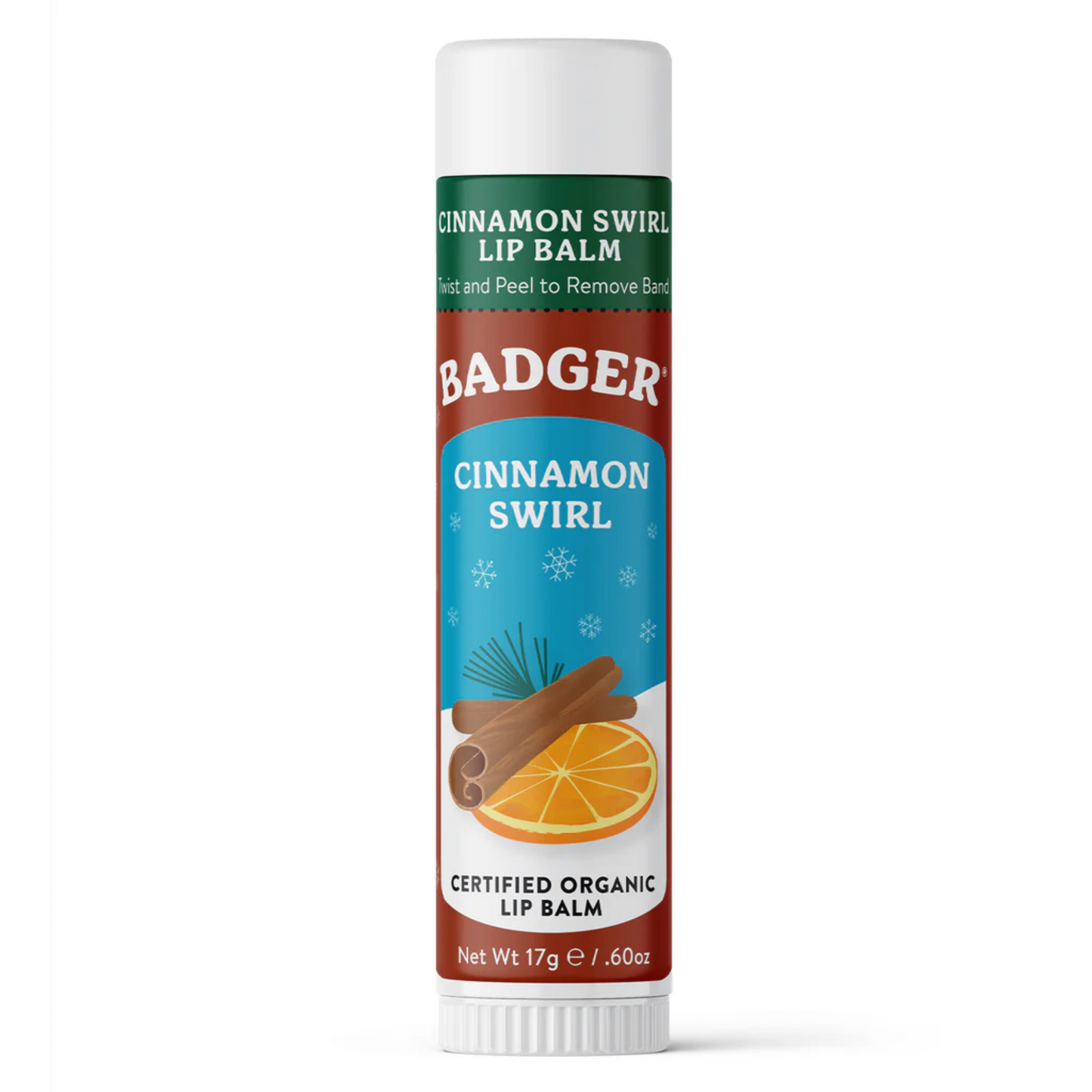 Primary Image of Badger Cinnamon Swirl Lip Balm