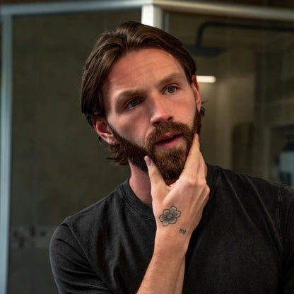 Alternate Image of Holiday Beard Grooming Kit, model with beard