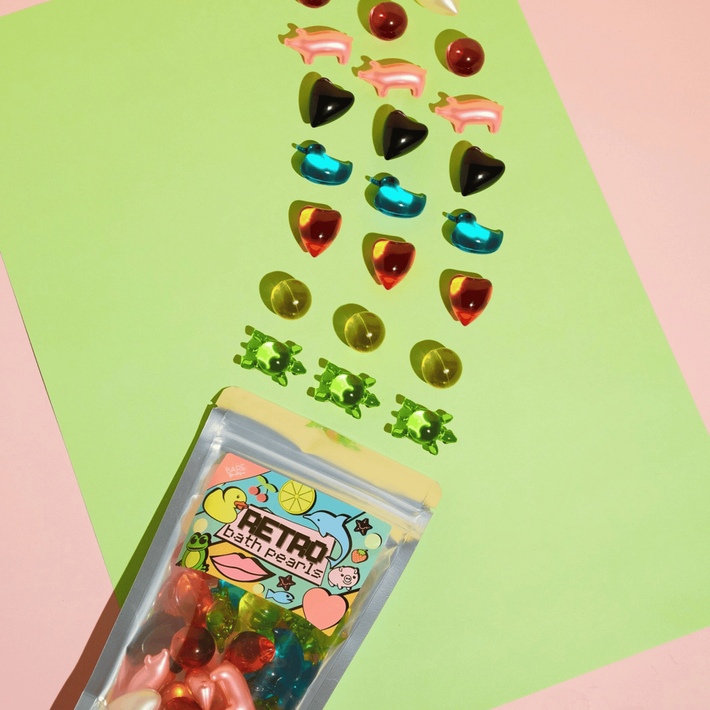 Alternate Image of Retro 90's Mix Multi-Scented Bath Pearls