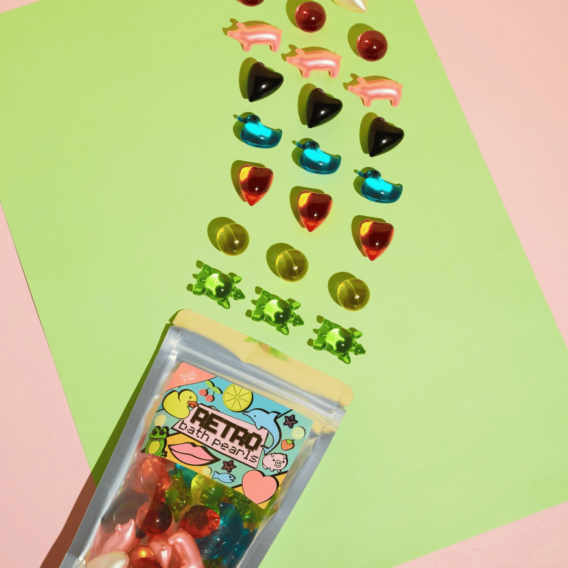 Alternate Image of Retro 90's Mix Multi-Scented Bath Pearls