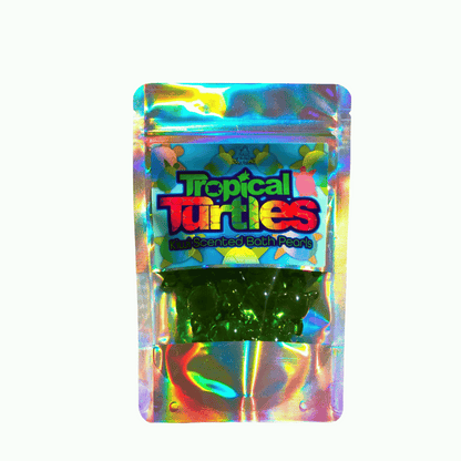 Primary Image of Tropical Turtles Kiwi Bath Pearls
