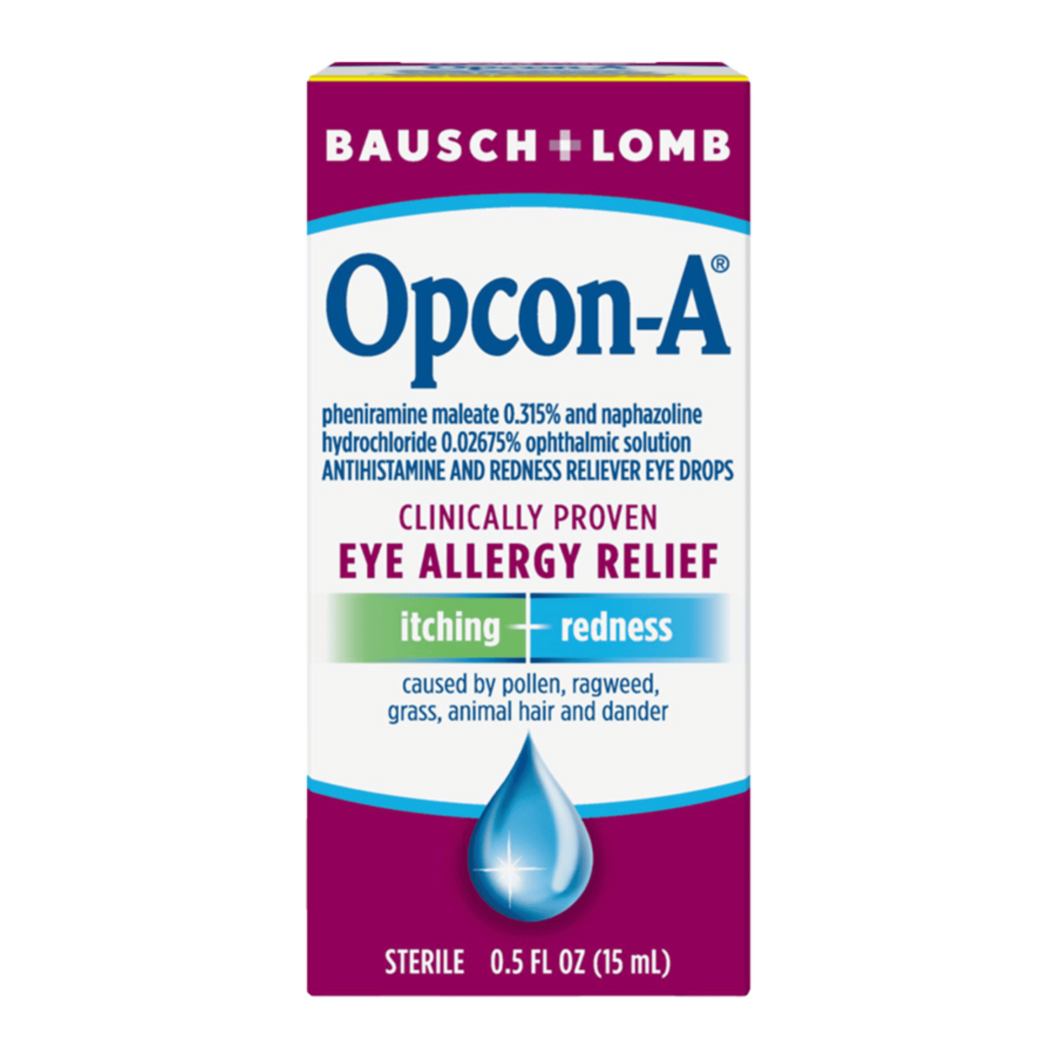Primary Image of Opcon-A Eye Allergy Relief Drops