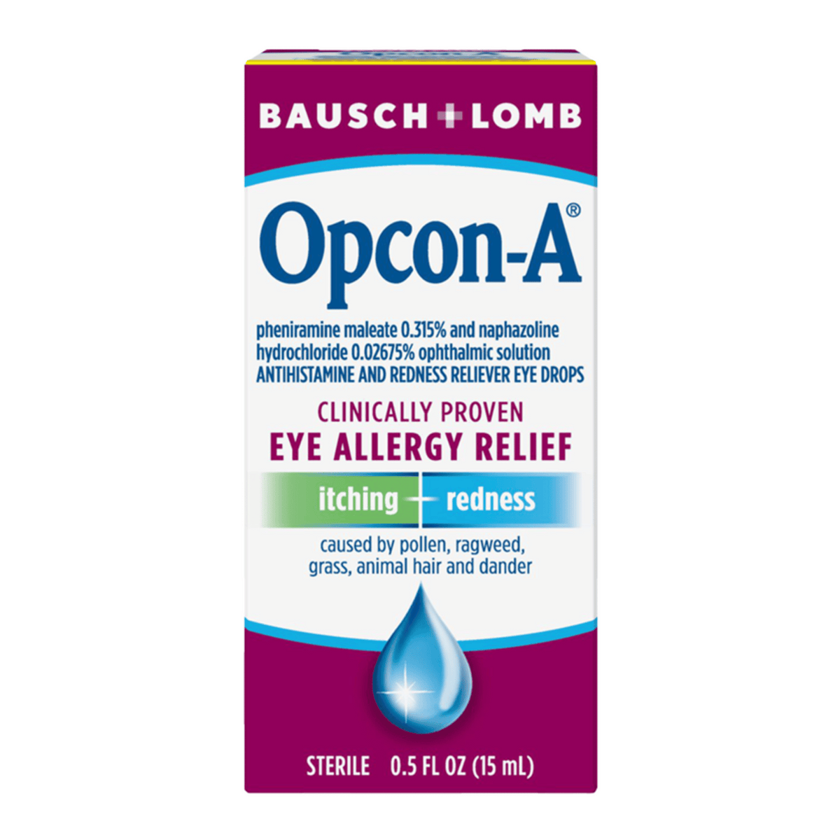Primary Image of Opcon-A Eye Allergy Relief Drops