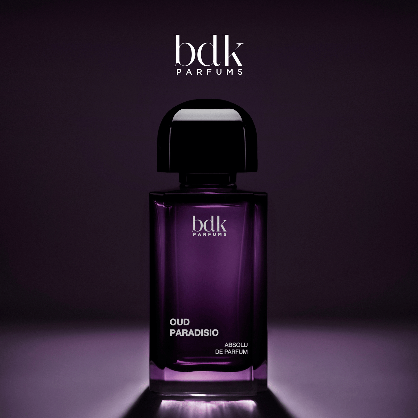 Alternate Image of Oud Paradiso ADP, purple square perfume bottle