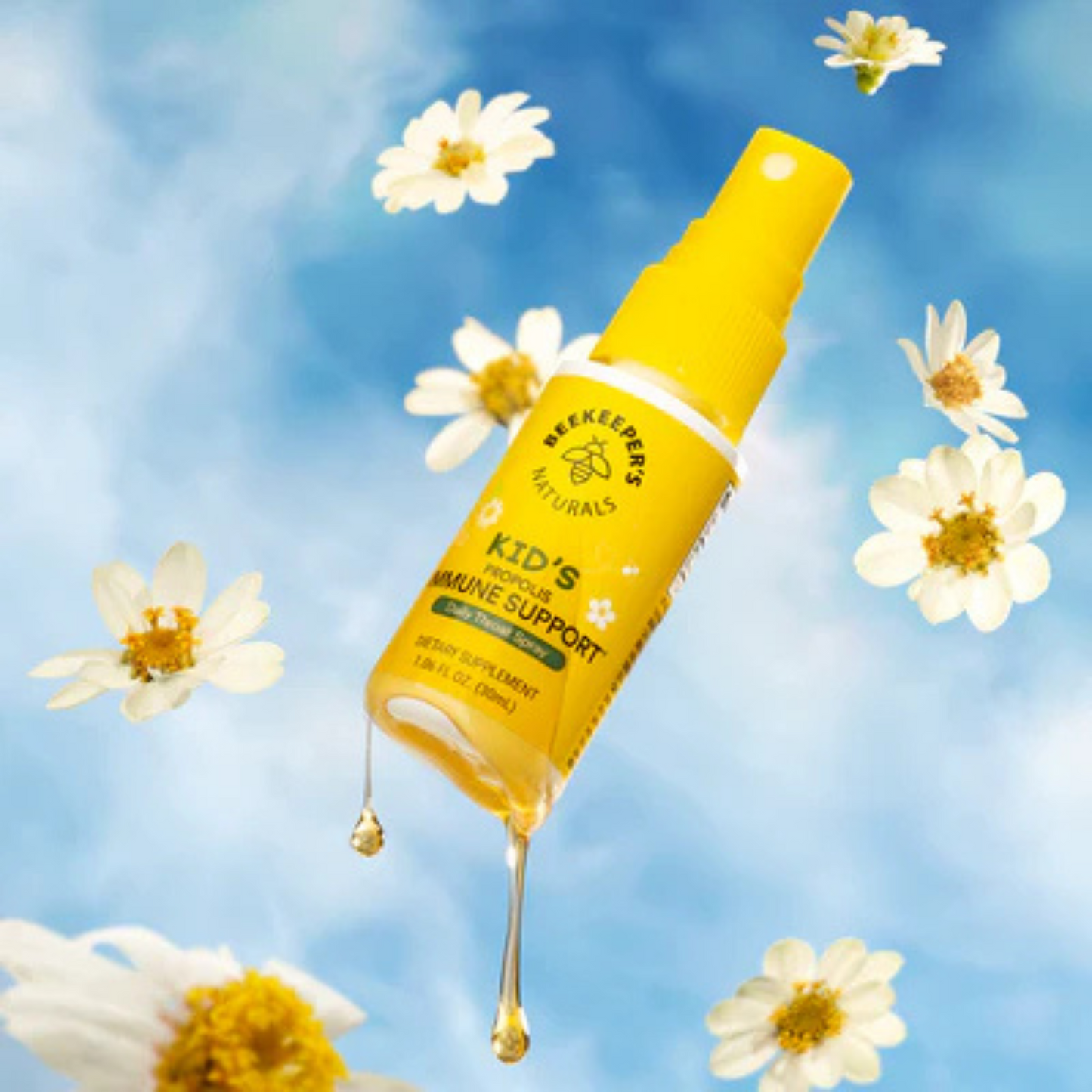 alternate image of beekeeper's natural kid's propolis immune support throat spray 