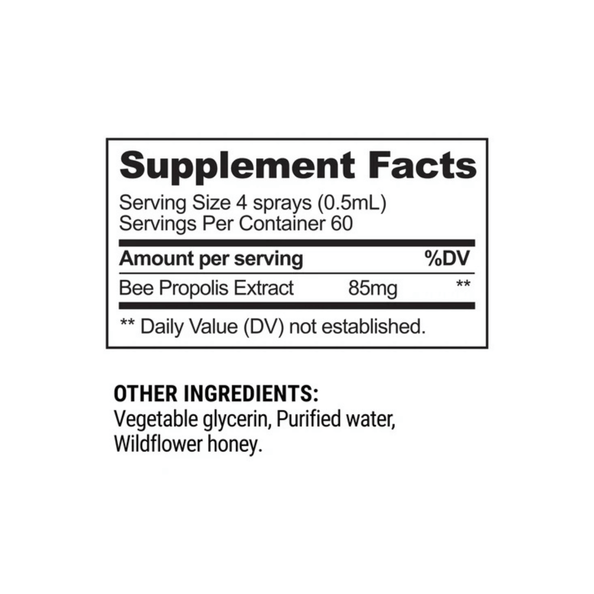 alternate images of beekeper's naturals propolis immune support spray