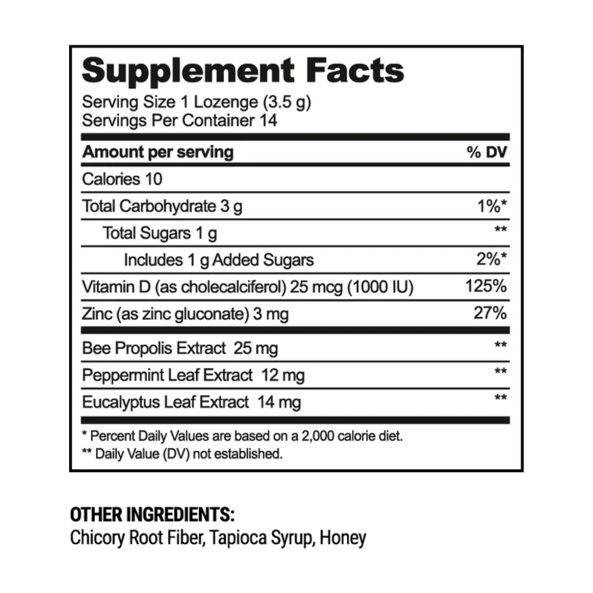 alternate image of beekeeper's naturals peppermint eucalyptus soothing lozenges