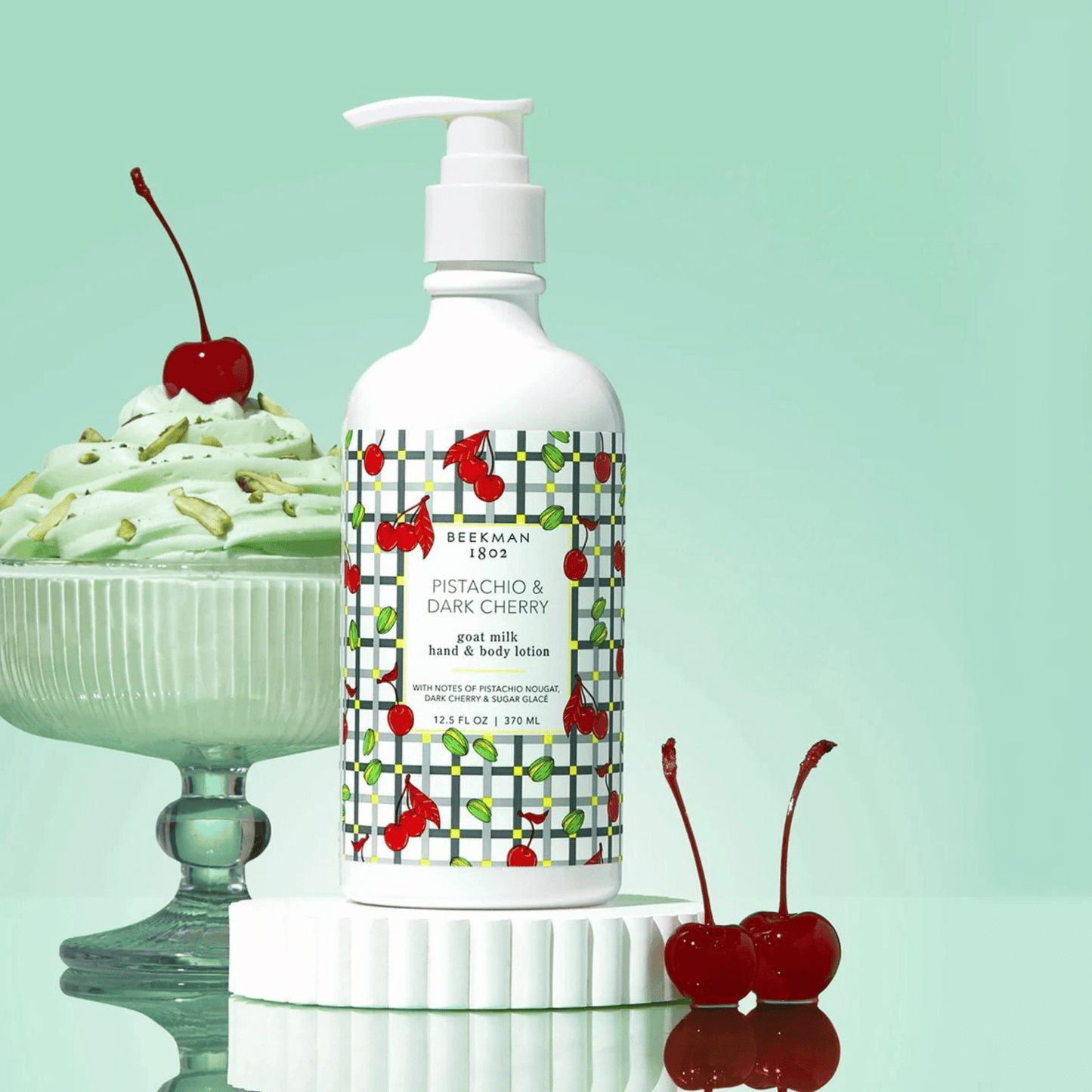 Alternate Image of Pistachio & Dark Cherry Goat Milk Lotion