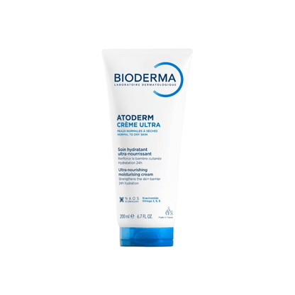 Primary Image of Atoderm Ultra Cream. white and blue lotion tube