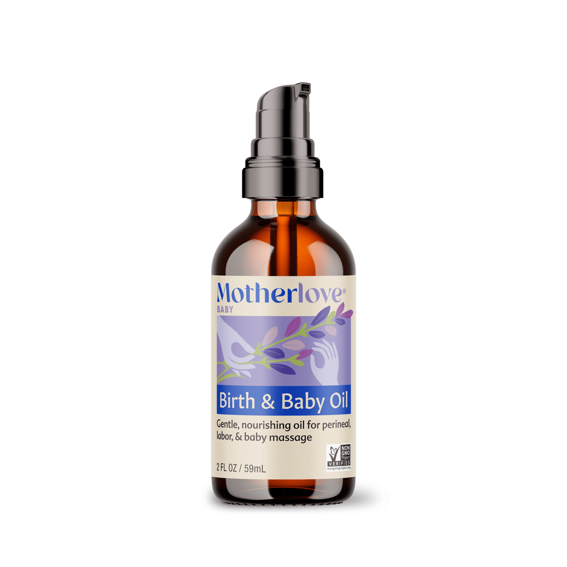 Motherlove Herbal Company Birth & Baby Oil (2 fl oz)  Smallflower