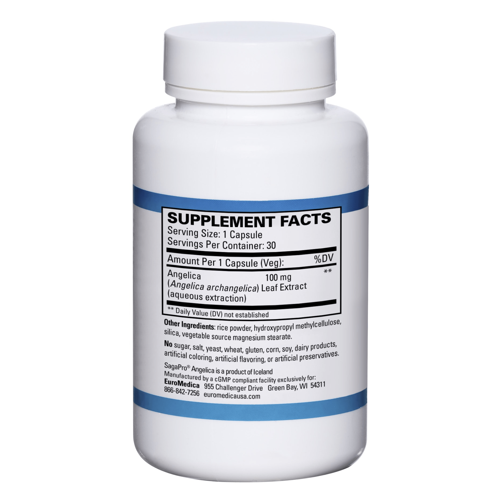 Bladder Manager EuroMedica Bladder Manager Capsules (30 count) #10086894 – Smallflower
