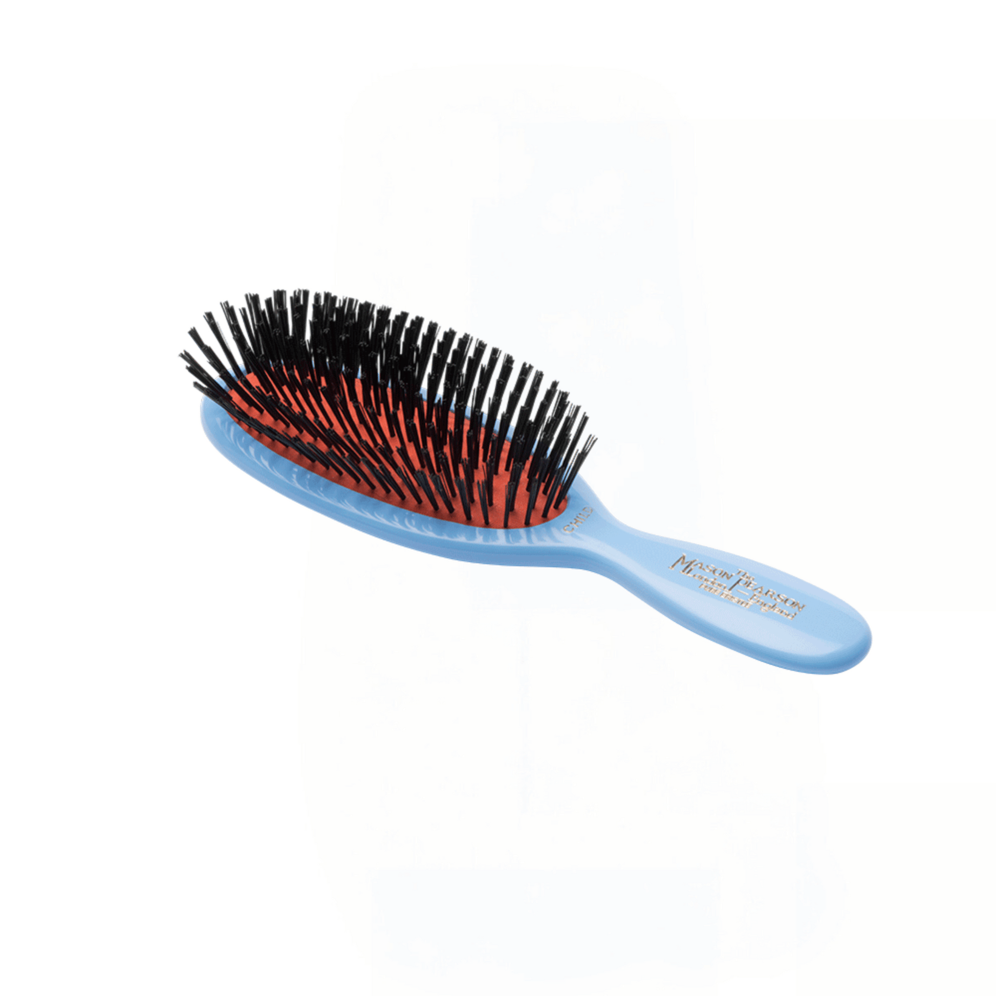 Mason Pearson Blue Child's Boar Bristle Brush – Smallflower Mason Pearson Blue Child's Boar Bristle Brush – Smallflower