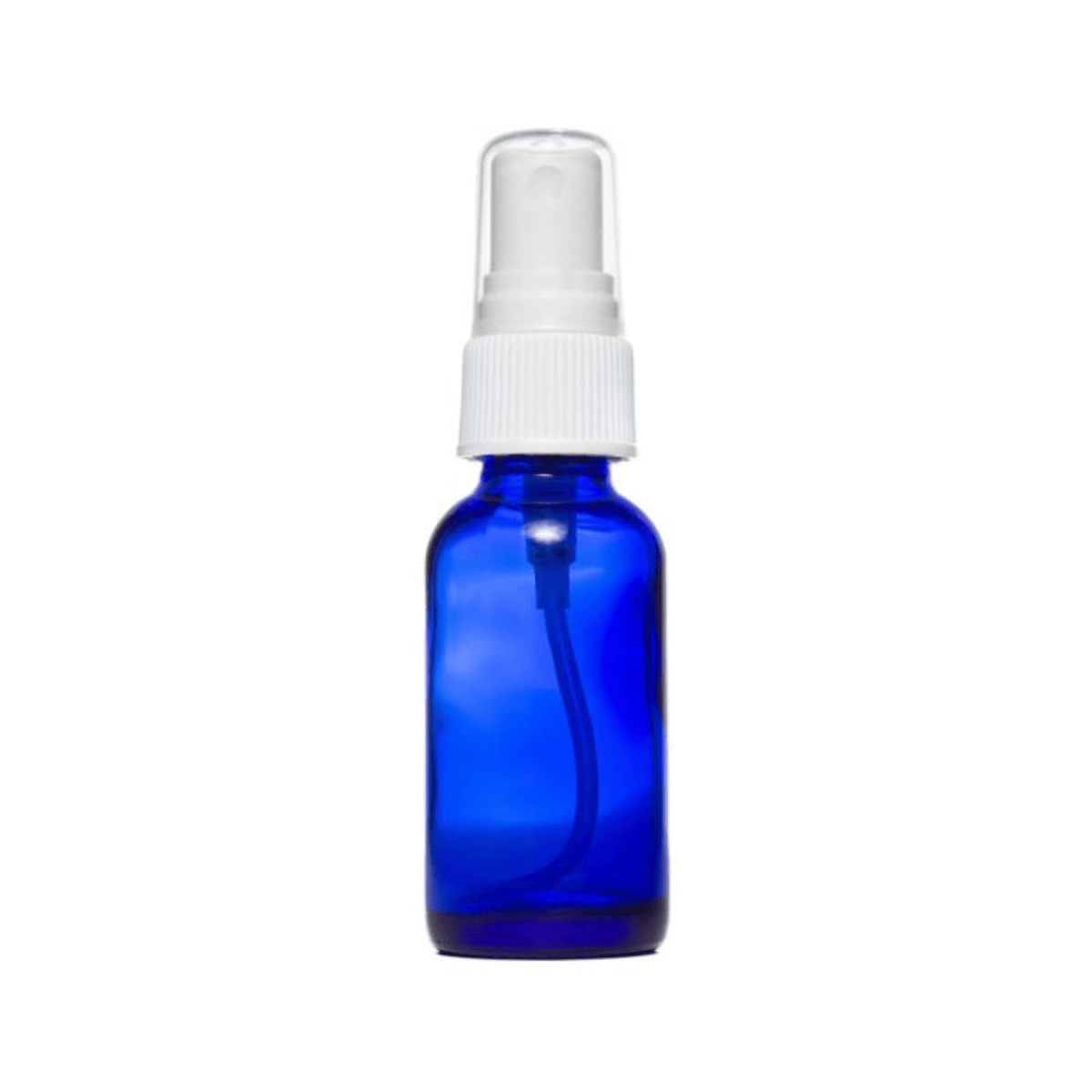 Primary Image of Blue Glass Bottle - Spray Top