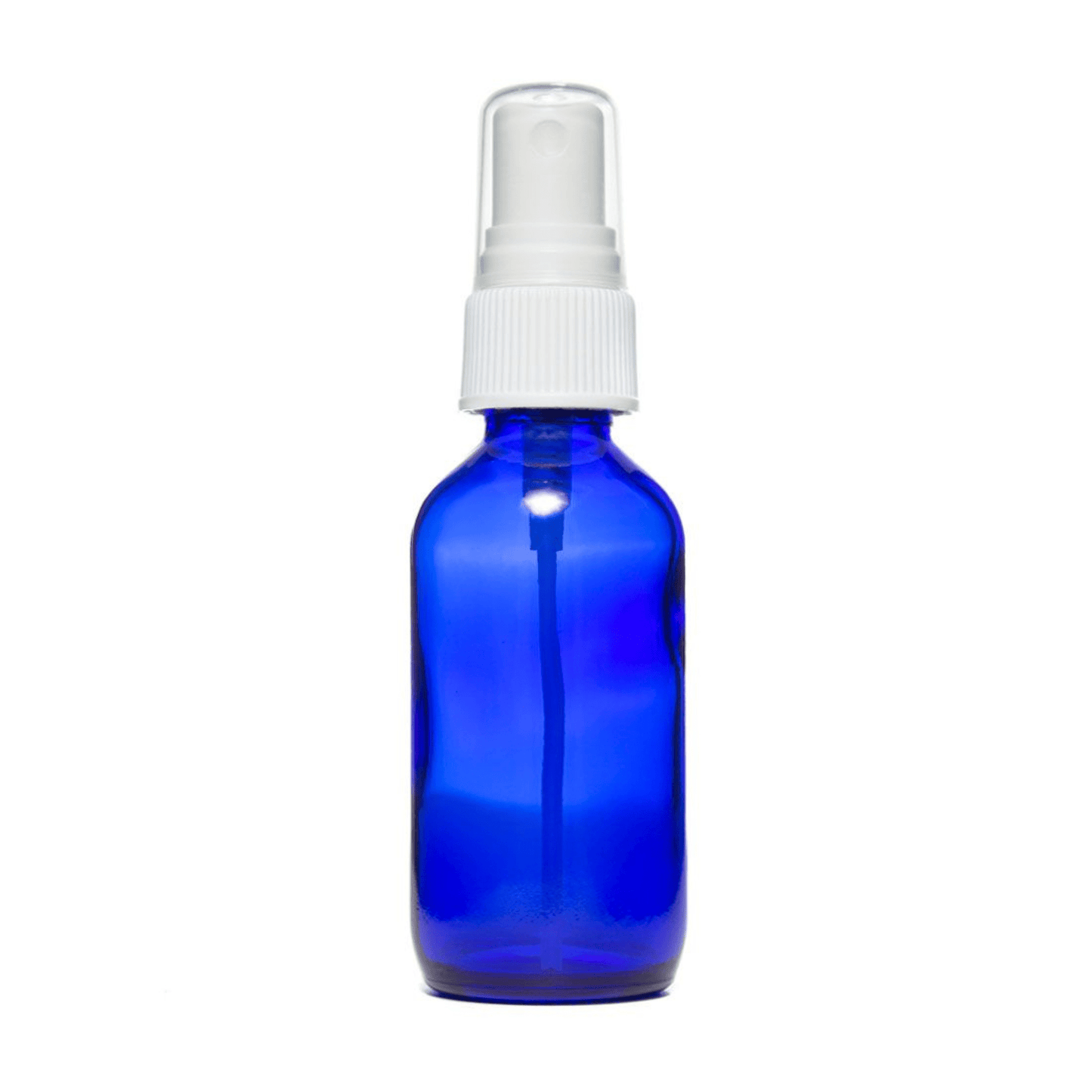 Primary Image of Blue Glass Bottle - Spray Top