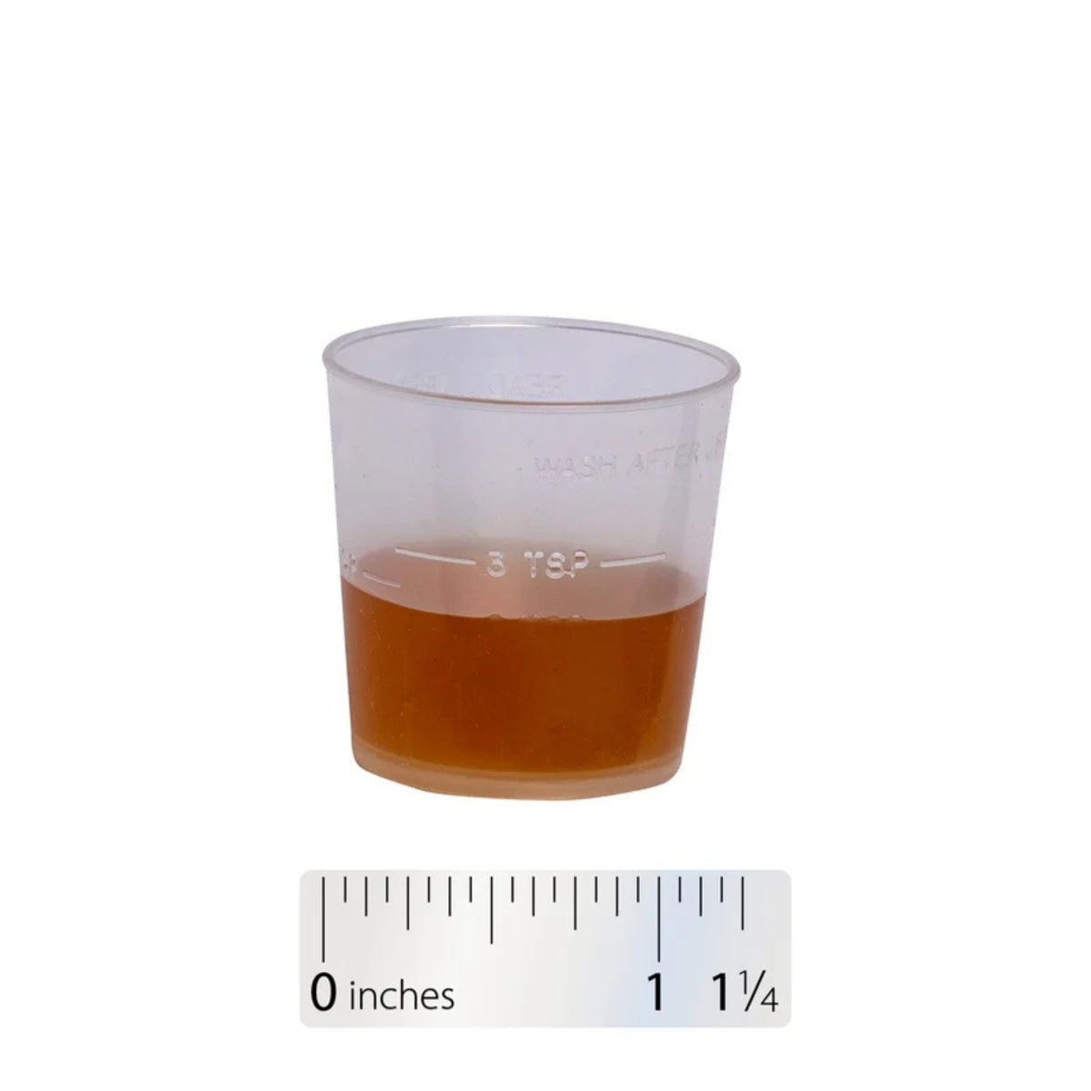 Alternate Image of Daytime Cough & Bronchial Syrup, syrup in dosage cup