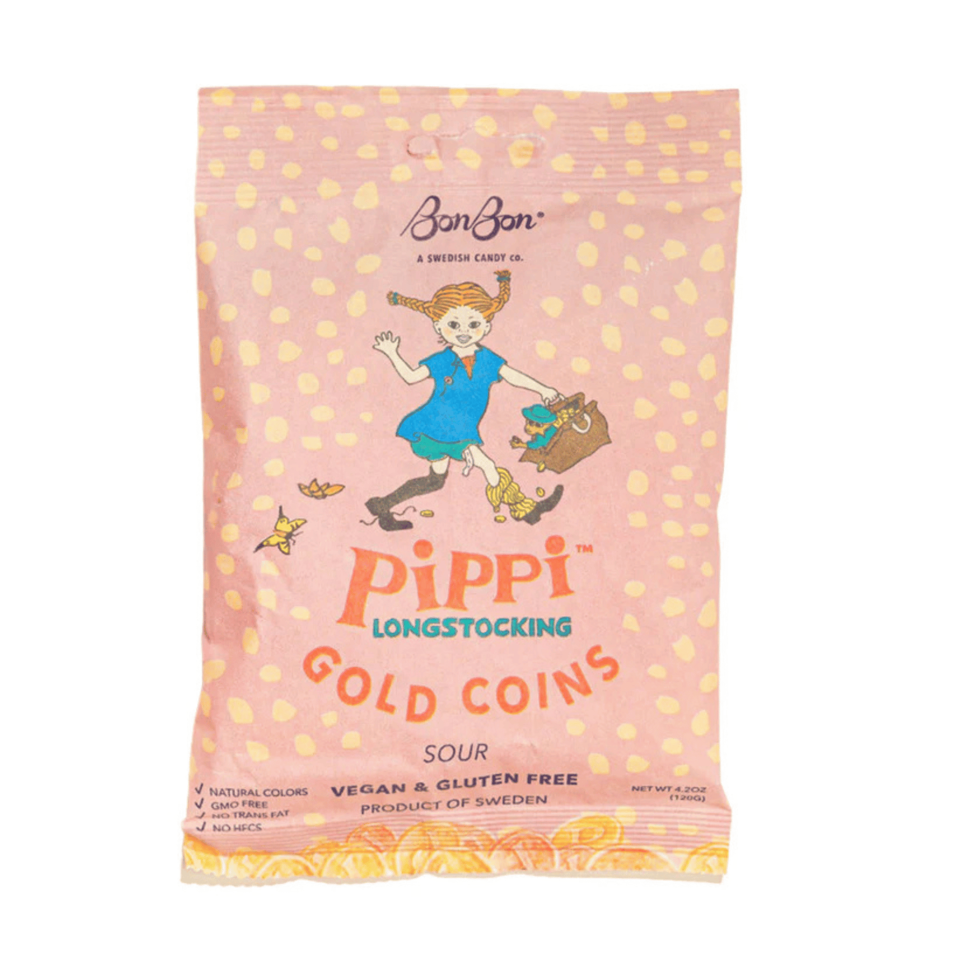Primary Image of Pippi Longstocking Gold Coin Gummies