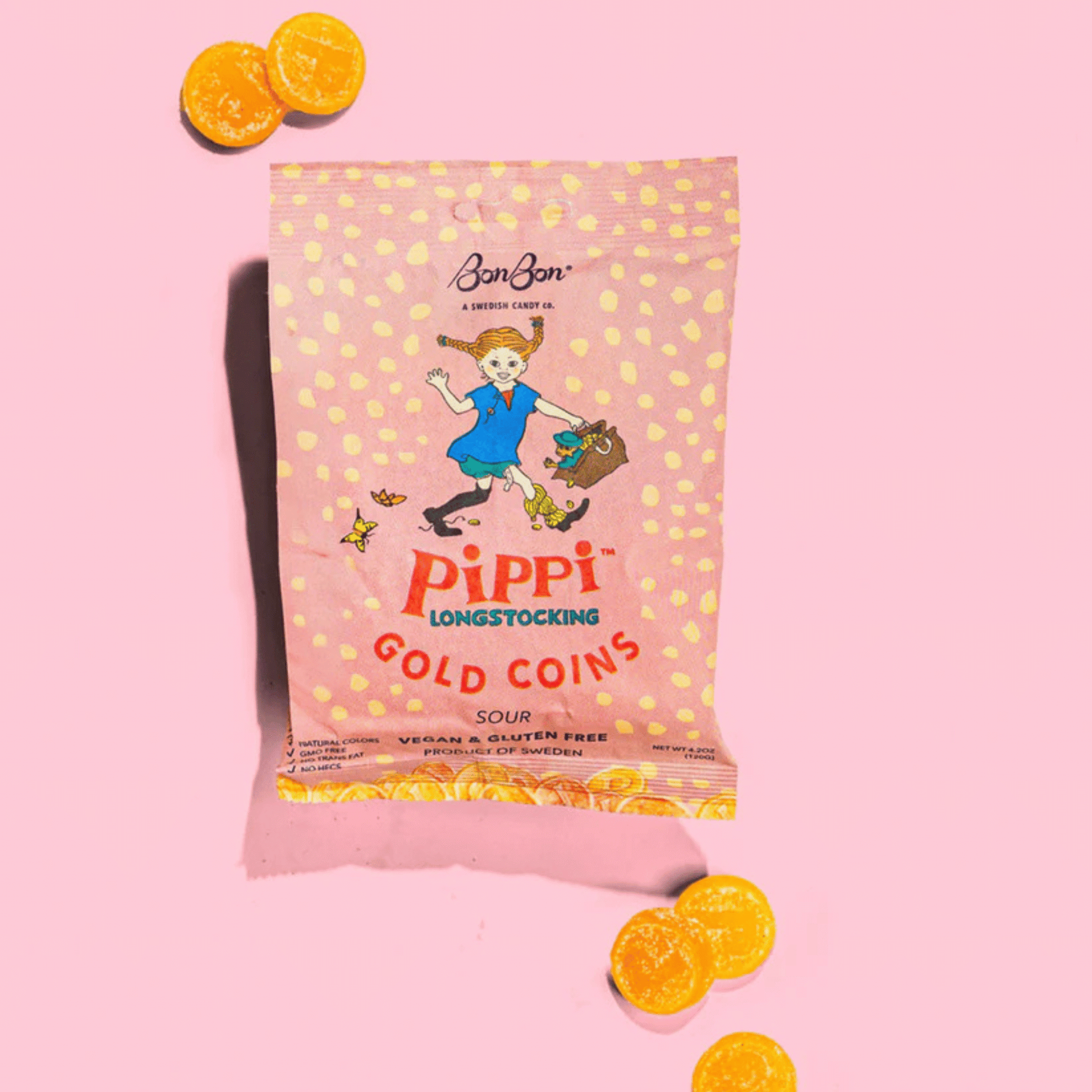Alternate Image of Pippi Longstocking Gold Coin Gummies