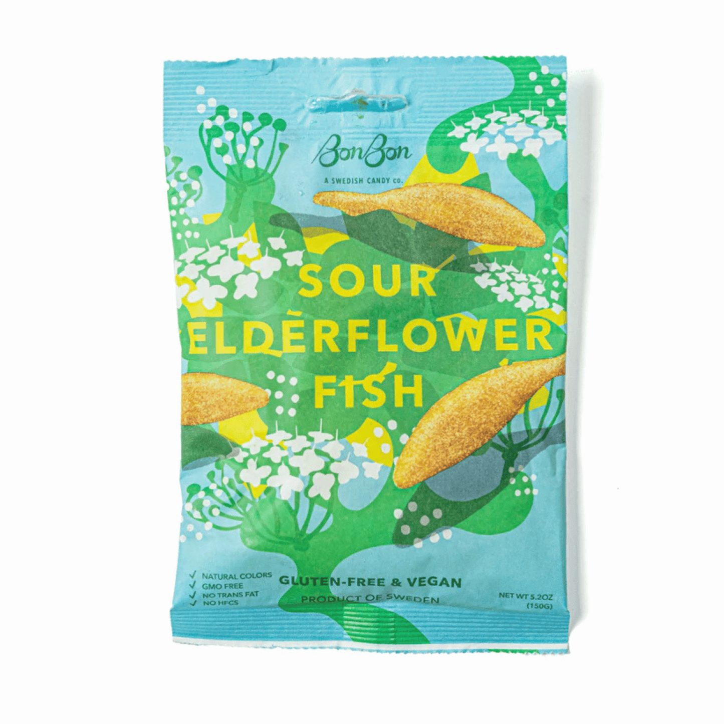 Primary Image of Sour Elderflower Fish Gummies