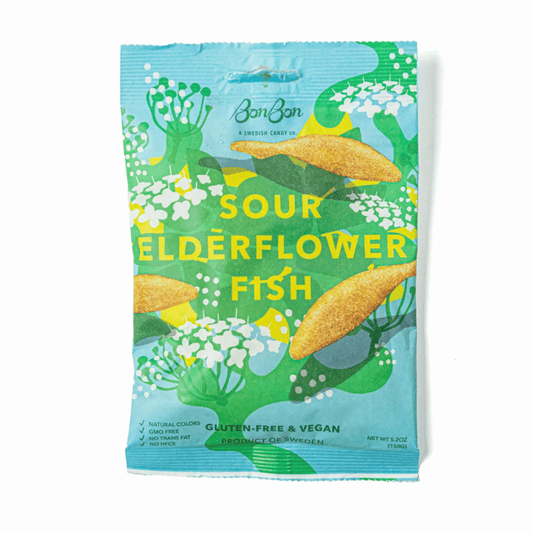Primary Image of Sour Elderflower Fish Gummies