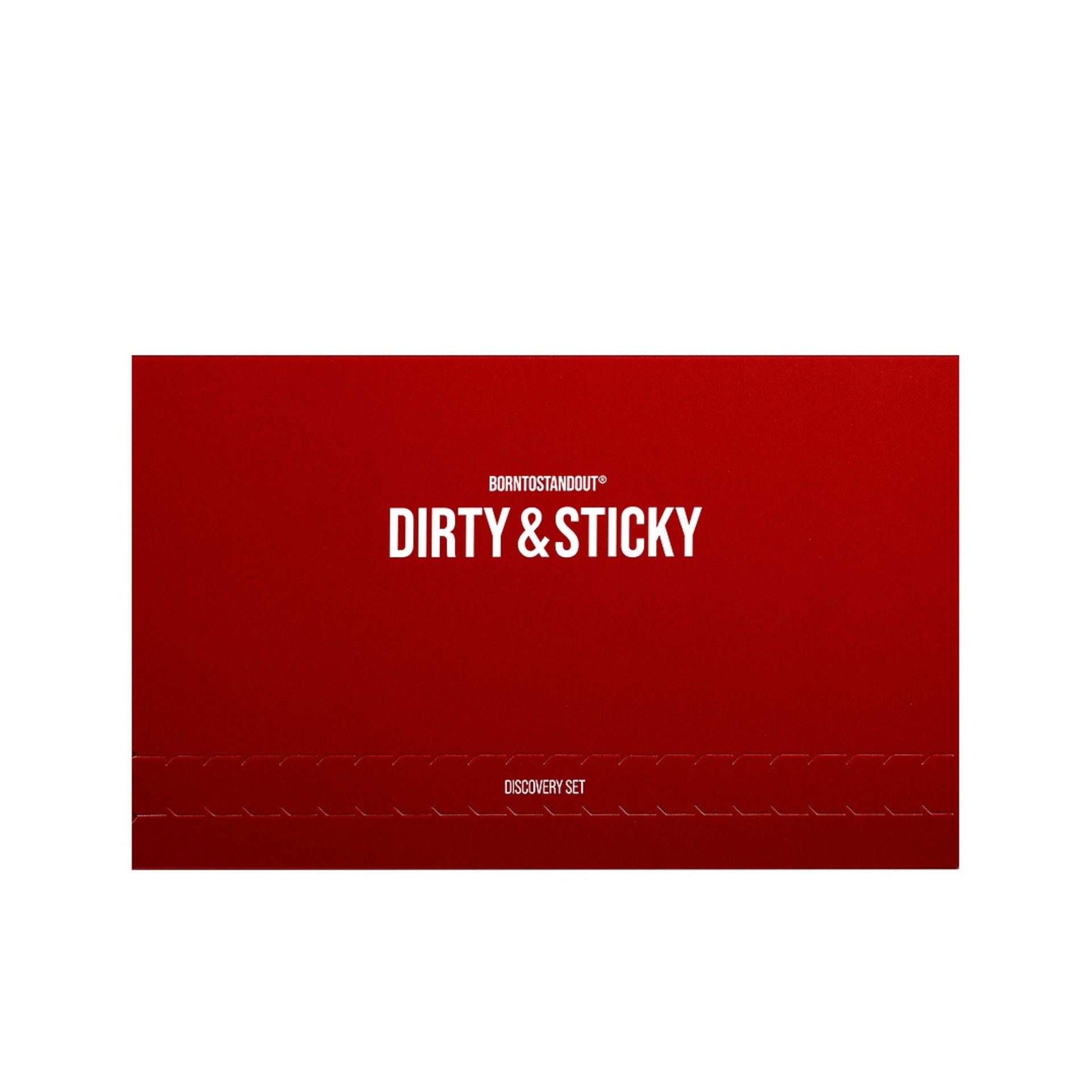 BORNTOSTANDOUT Dirty & Sticky Discovery Set (8 x 2 ml) #10088775