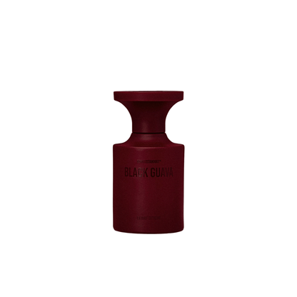 Primary Image of Black Guava Extrait Extreme, dark red perfume bottle