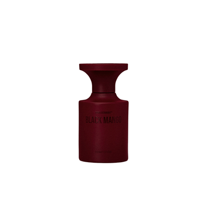 Primary Image of Black Mango Extrait Extreme, dark red perfume bottle