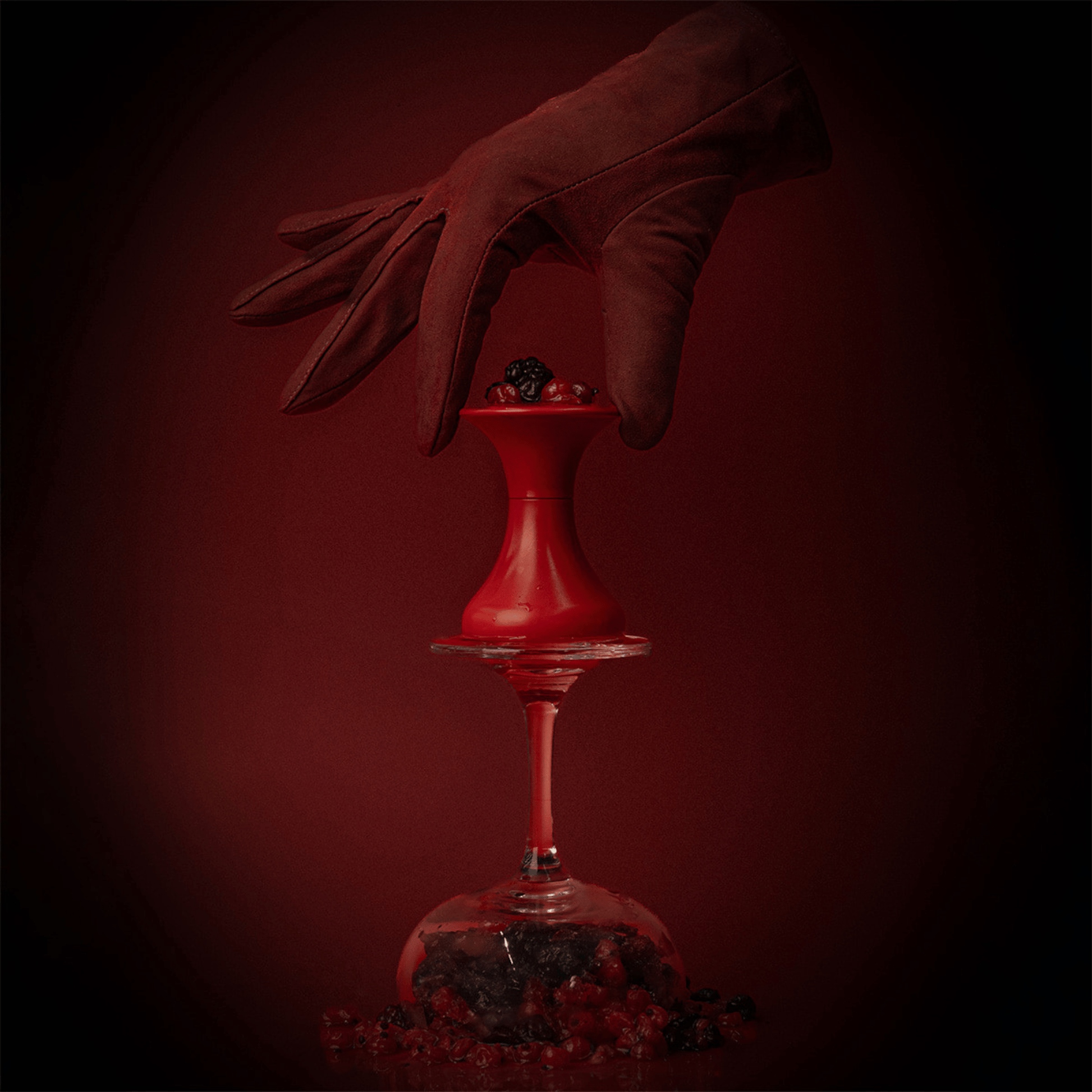 Alternate Image of Drunk Lovers Hand Cream, red hand cream bottle