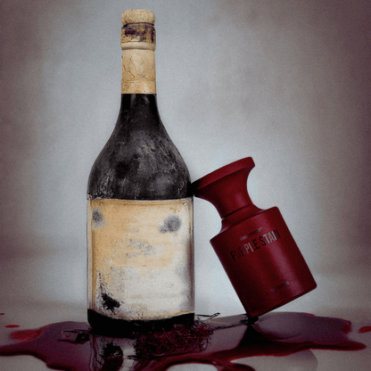 Alternate Image of Purple Stain Extrait Extreme, dark red perfume bottle