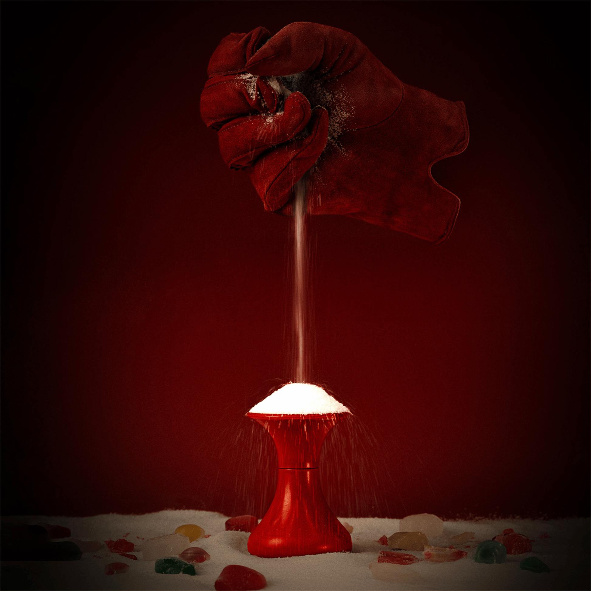 Alternate Image of Sugar Addict Hand Cream, red hand cream bottle