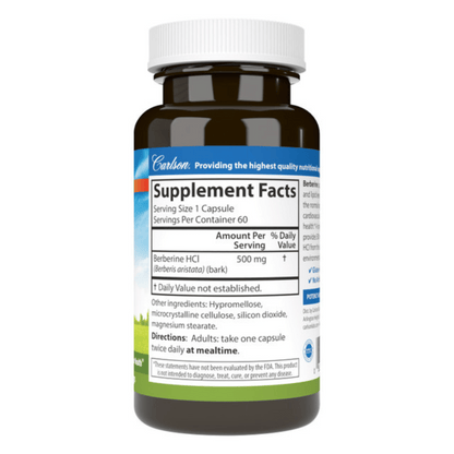 Alternate Image of Berberine 500mg Capsules